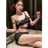 Exotic SM Irregular Hollow Out Mini Dress Sexy One-piece Irregular Skirt Couple Dress Elegant Fashion Sweet Women Dresses 4VOR