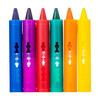 Washable Toddler Crayons 6 Color Easy To Grip Crayon with Pen Holder For Kids Aged 3 Doodling Art Drawing and Coloring