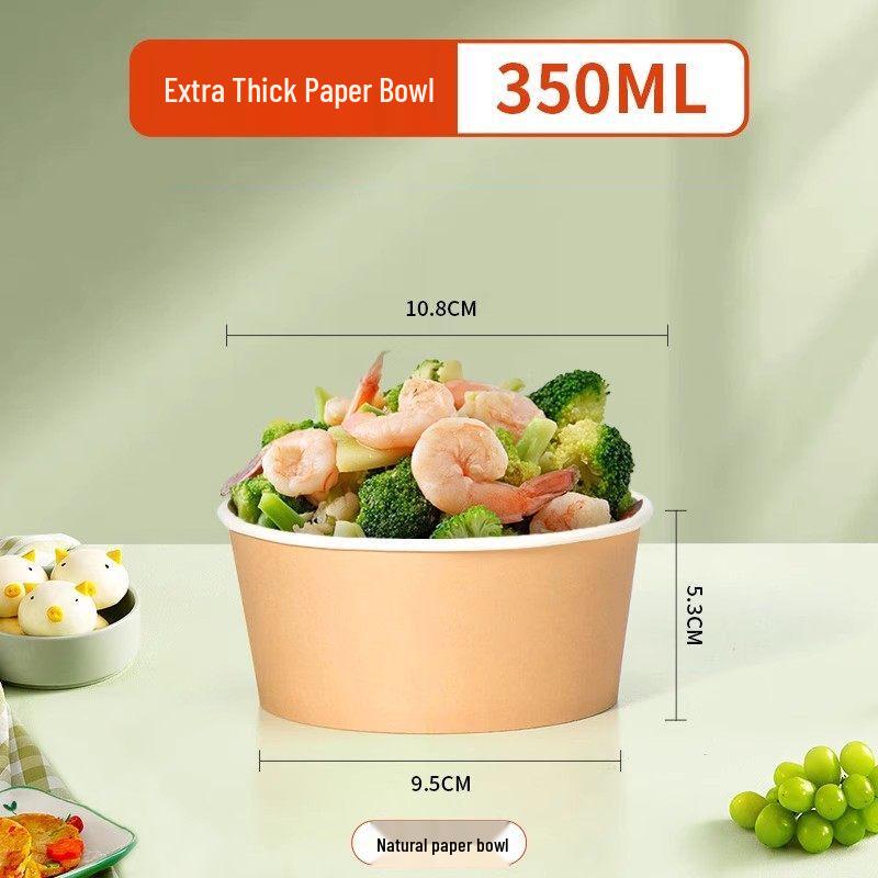 ZISIZ Disposable Paper Bowl