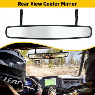 15 Zoll UTV Rückspiegel Mitte Konvex für RZR Polaris PRO 4 XP Honda Talon