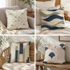 Pattern Modern Japanesestyle Patterns Cushion Cover Patterned Cushion Cover Romantic  Cozy Home Sofa Decoration