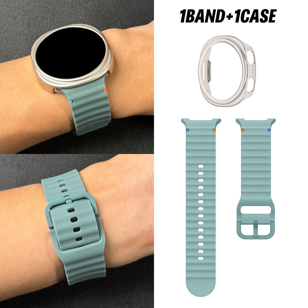 40/44/46mm Watch Strap for Samsung Watch 8/Watch 8 Classic Anti-Collision Protection Seamless Fit Breathable and Sports Strap