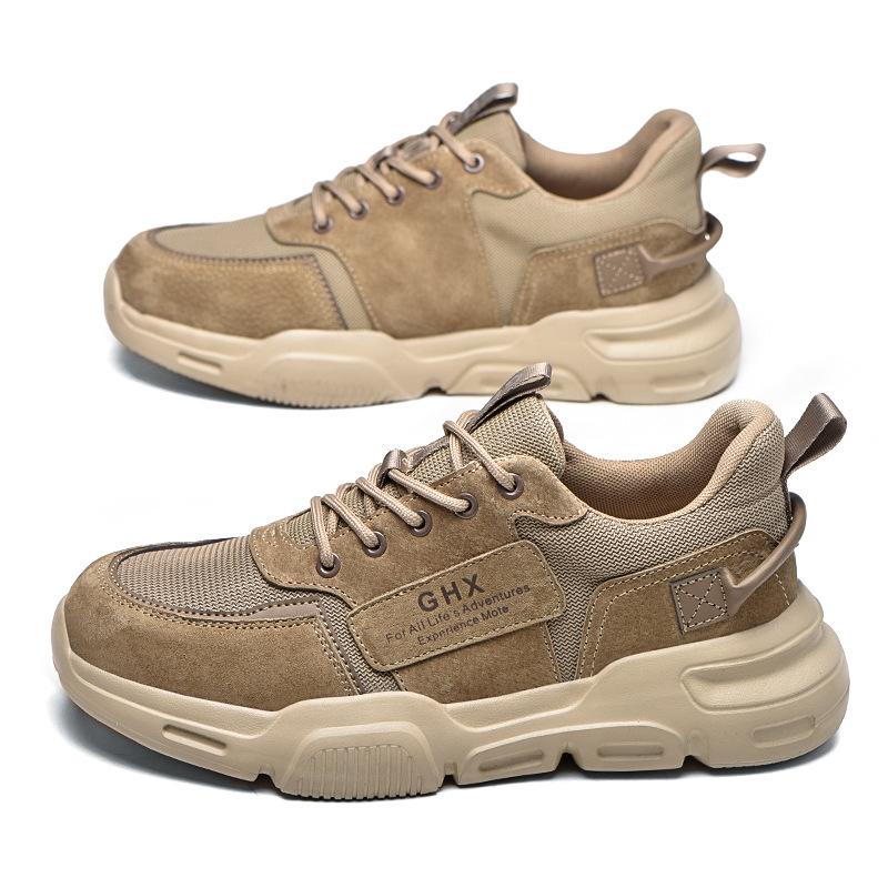 Labor Insurance Shoes Men's Anti-smashing, Anti-piercing, Lightweight and Deodorant Construction Site Work Safety Shoes