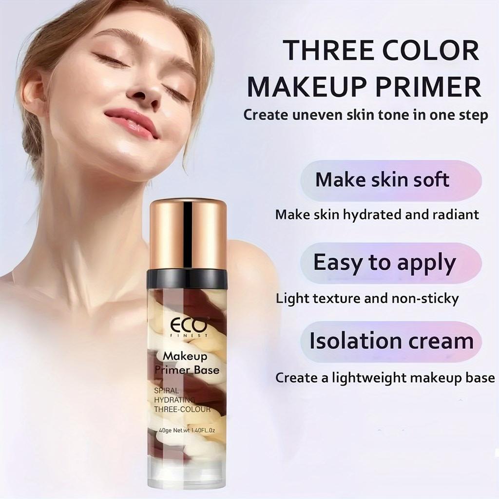 Makeup Primer Base For High Moisturing Even Skin Tone Cover Blemishes Invisible Pores Refreshing Makeup