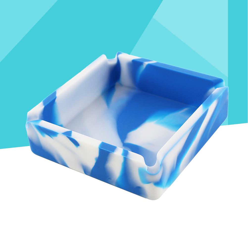 Square Ashtray Camouflage Silicone Anti-fall High Temperature Resistant Large FM Square Ashtray Camouflage Silicone Anti-fall High Temperature Resistant Large FM