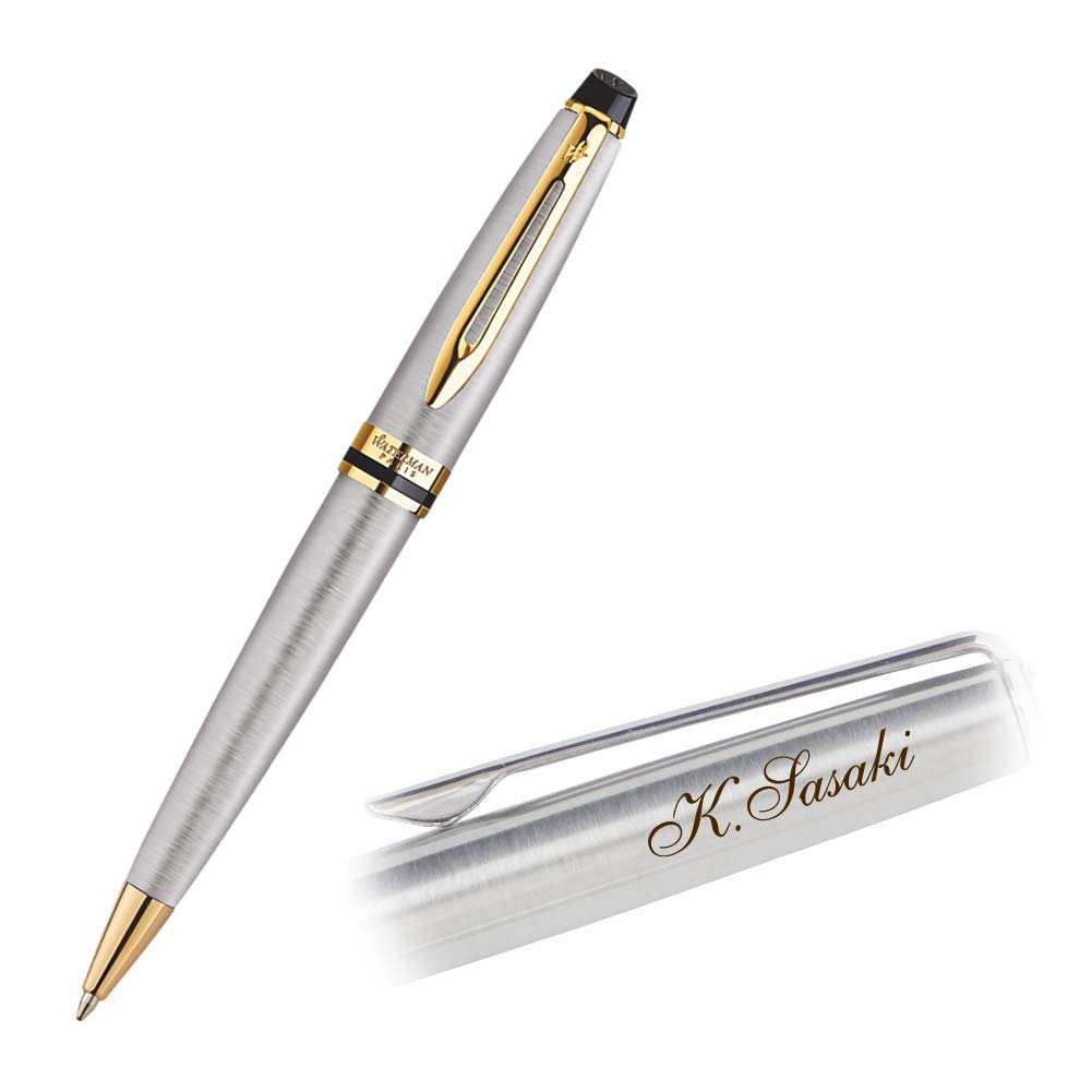 

Персонализированная шариковая ручка WATERMAN Expert Essential Metallic GT