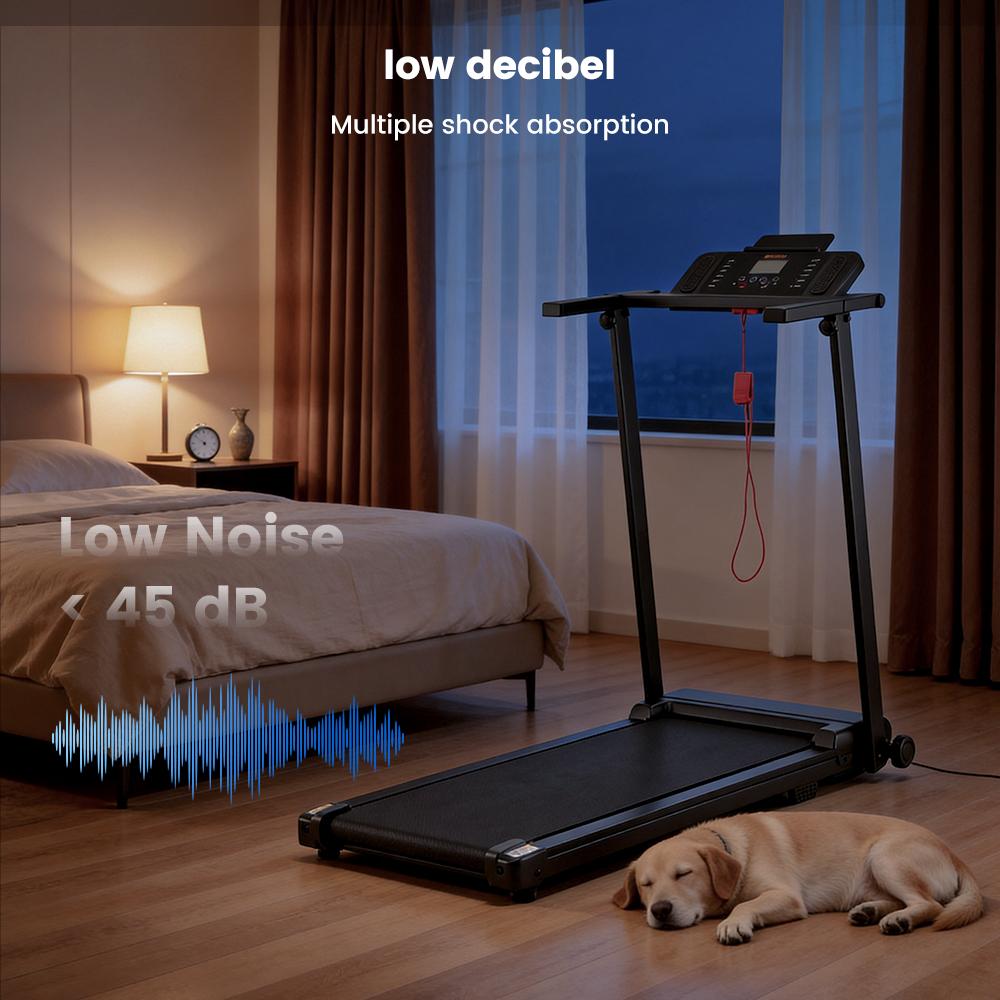 Formil X2NC Folding Treadmill with FitShow APP Manual Incline 1–12KM/H Running Machine LED Display Home Fitness Treadmill