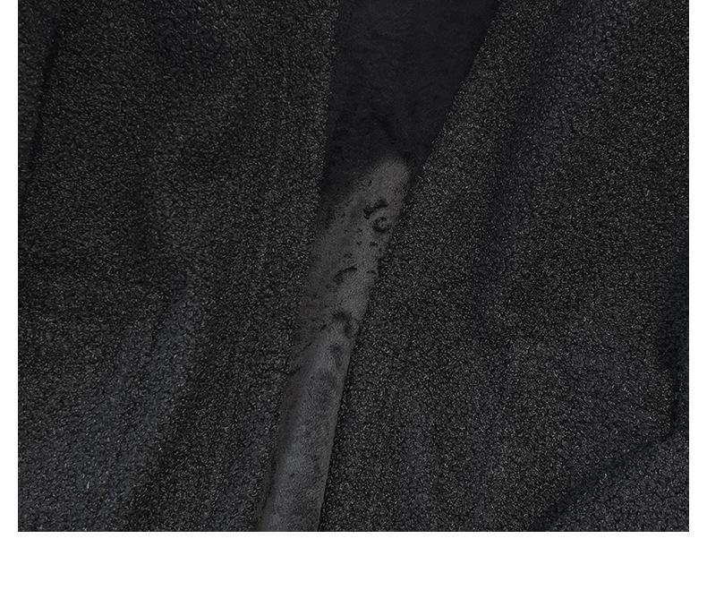 Autumn/Winter Plus Size Teddy Fleece Casual Cardigan Jacket, Mid-Length, Comfortable Fit for 300 Jin Fat MM
