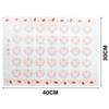 1Pc Non-Stick Silicone Mat Macaron Mats Pastry Oven Pasta Tool Fiberglass Cake Pad Baking Tools