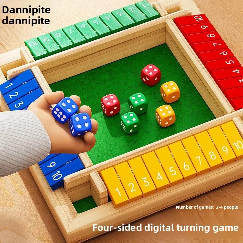 Digital Flip Table Game Educational Chess Card Set for Bar Parties Alcohol Betting Leisure Toy from China Interactive Flip Card