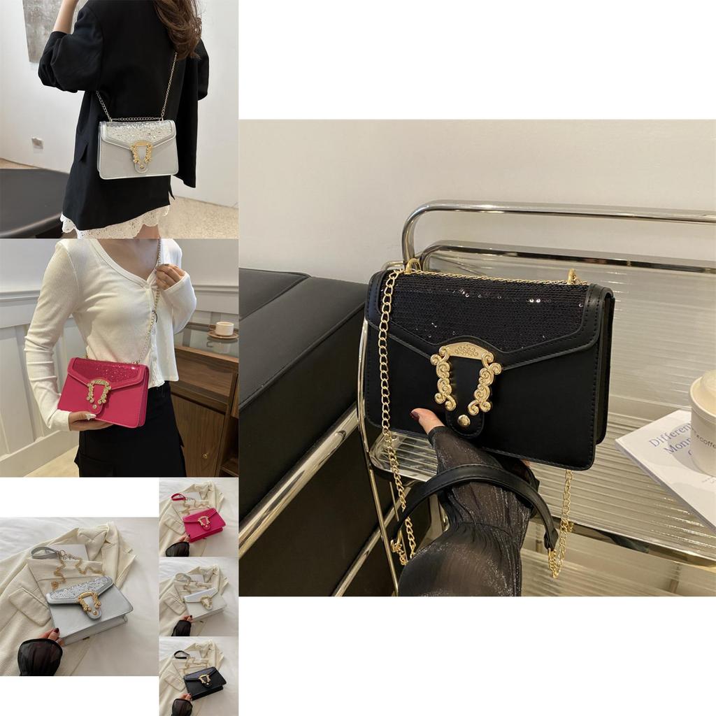 Stylish Chain Shoulder Bag For Women Trendy Small Square Bag With Multiple Colors