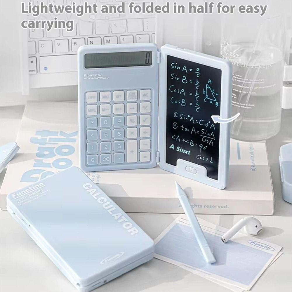 Cute Foldable Calculator Portable Student Calculator Mini Finance Calculator  Financial Accounting