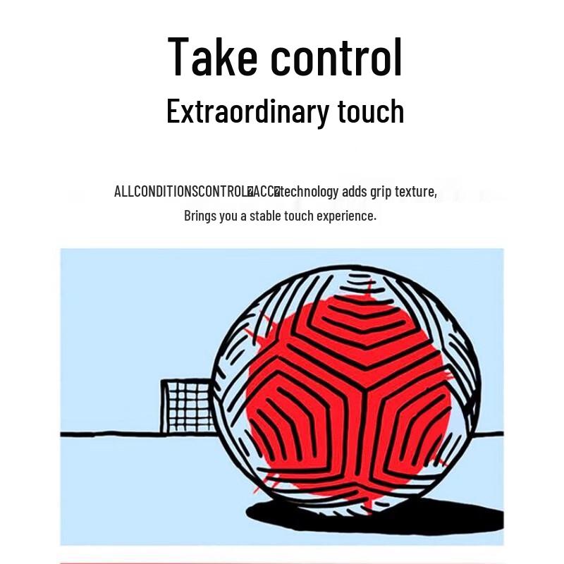 MeridianDry Durable Premier League Size 5 Football