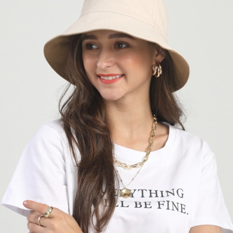 

LALA Двусторонняя панама - Слоновая кость FREE