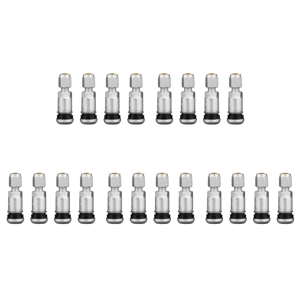 4/20Pcs Car Tubeless Wheel Tyre Valve Stems Aluminum Alloy Car Tubeless Wheel Tire Valve Stem Caps Automobiles Parts