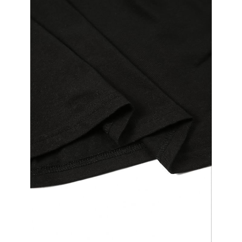 European size Men'S Casual Streetwear T-Shirt, Designed for a Relaxed Summer Fit, Machine Washable, Perfect for Everyday Wear