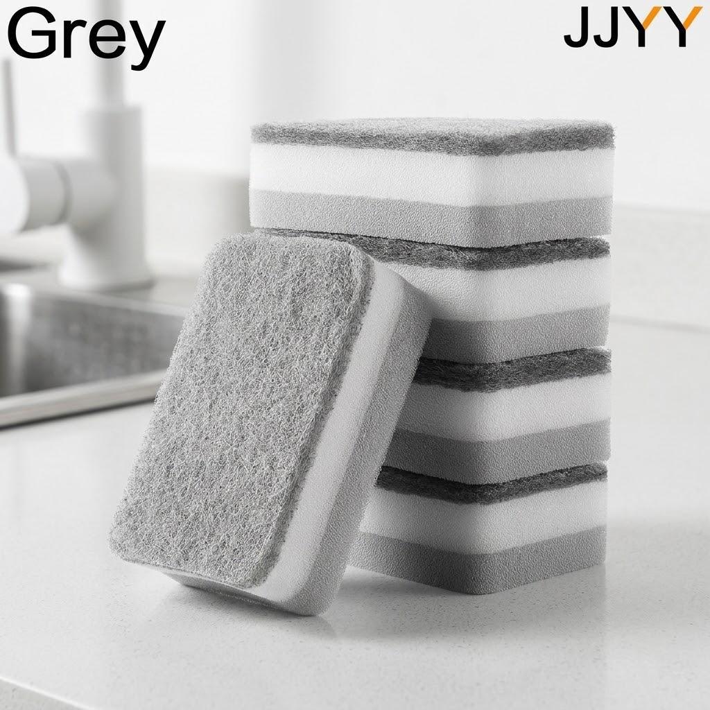 

Powerful Magic Sponge Double Sided Cleaning Brush Dishcloth Kitchen Bathroom Utensils Wash Tools Multi Surface Cleaner