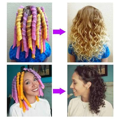 Spiral Round Curls  Curler Magic Hair Rollers DIY Hair Rollers Snail Shape Not Waveform Soft Hair Curler