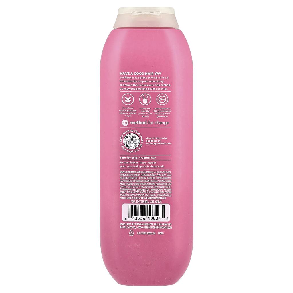 Volume Boosting Shampoo, Pure Peace, 414Ml(14Fl Oz)