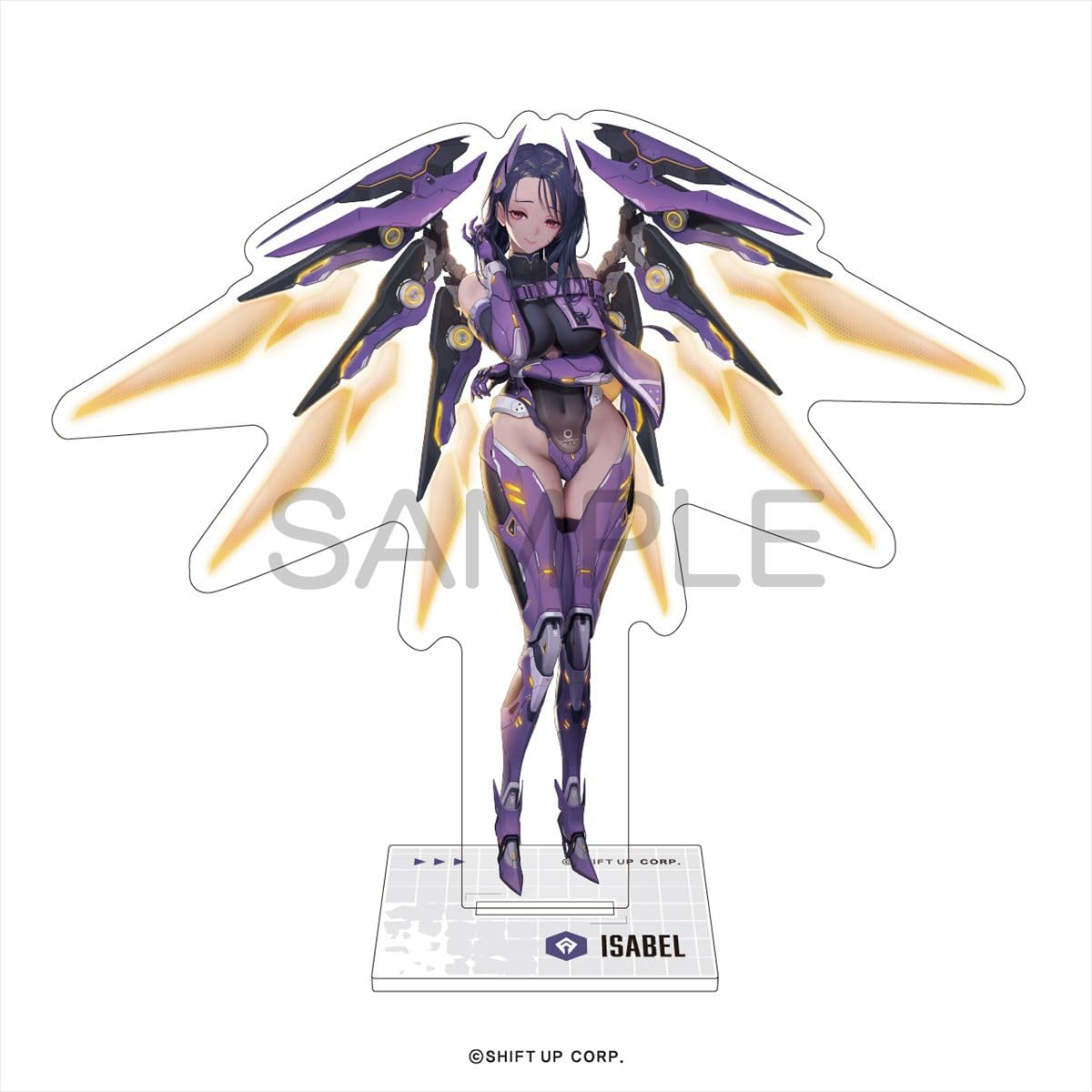

Goddess of NIKKE Acrylic Stand Isabel x 111mm Victory Size Approx. W38~128