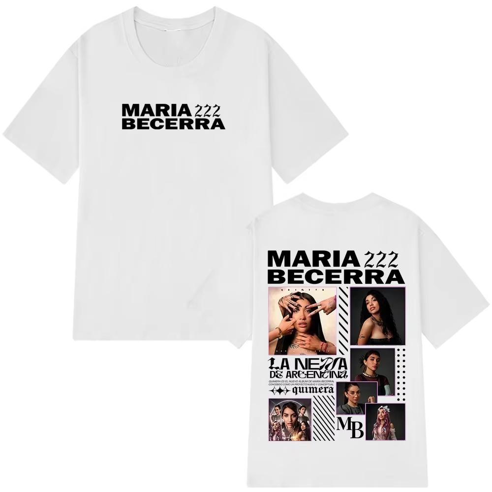 

Singer Maria Becerra Quimera Album Print Tshirt Unisex Women Harajuku Clothing Tshirts Loose Casual Aesthetic Tshirt Streetwear S