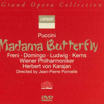 

DVD KARAJAN - Puccini Madama Butterfly VDI82759 LONDON Japan Music Video Used