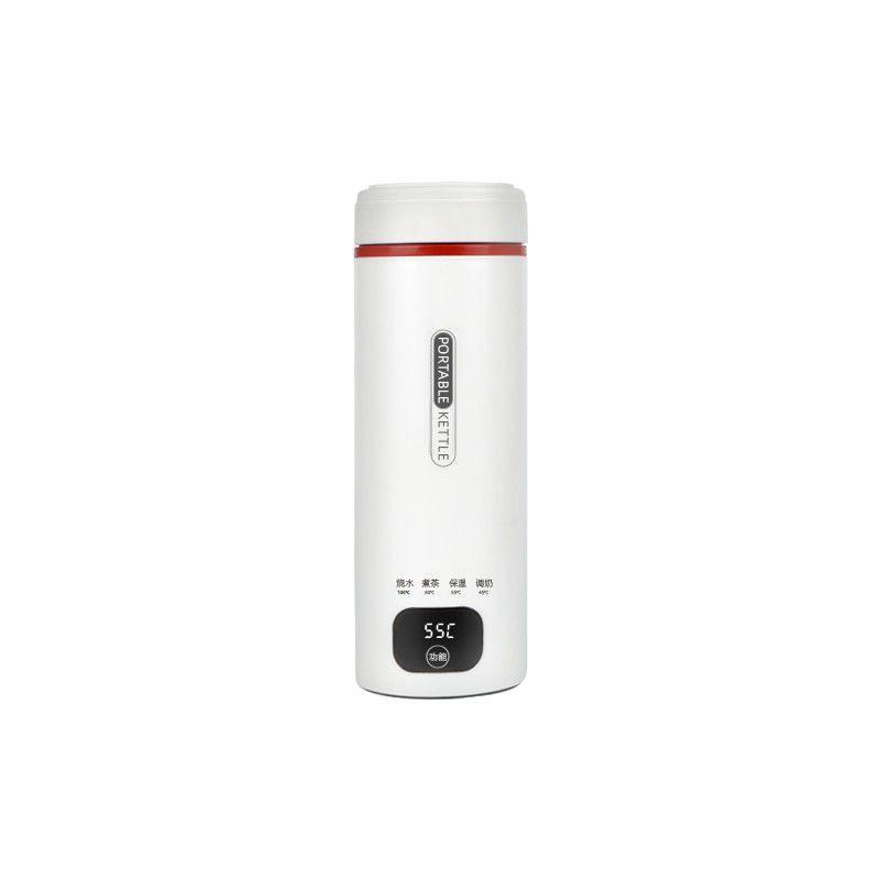 Compact Electric Travel Kettle with Digital Temperature Display for Hotels and Dorms