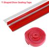 Transparent Silicone T-shaped Windproof Sealing Strip Suitable for Door and Glass Gaps - Transparent Durable and Easy To Stick