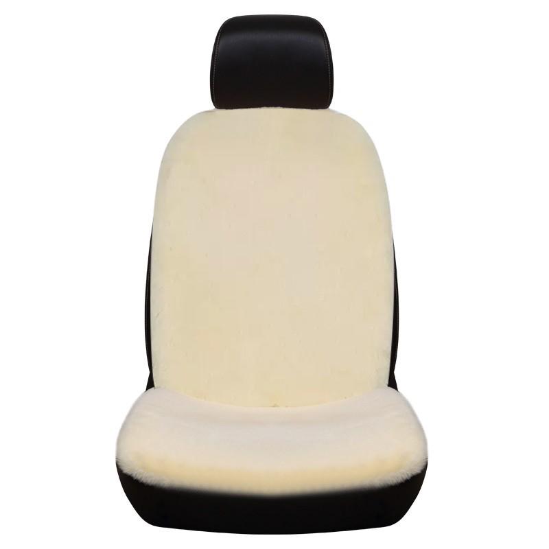 Plush Car Seat Cushion - Thickened, Warm, Universal for All Seasons, 3-Piece Set