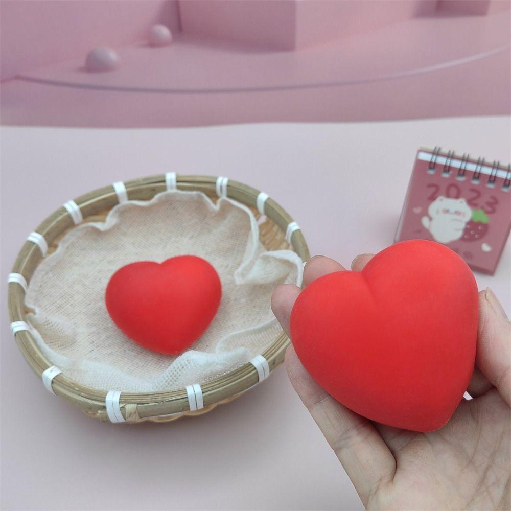TPR Egg Shape Squeeze Toy Small Fresh Ball Fidget Toy Novelty Rebound Ball  Birthday Gift