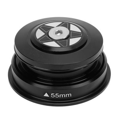 Bike Headset 44 55mm Aluminum Alloy Bike Headset with Sealed Bearings for 28.6mm Straight and Tapered Fork Steering Tube