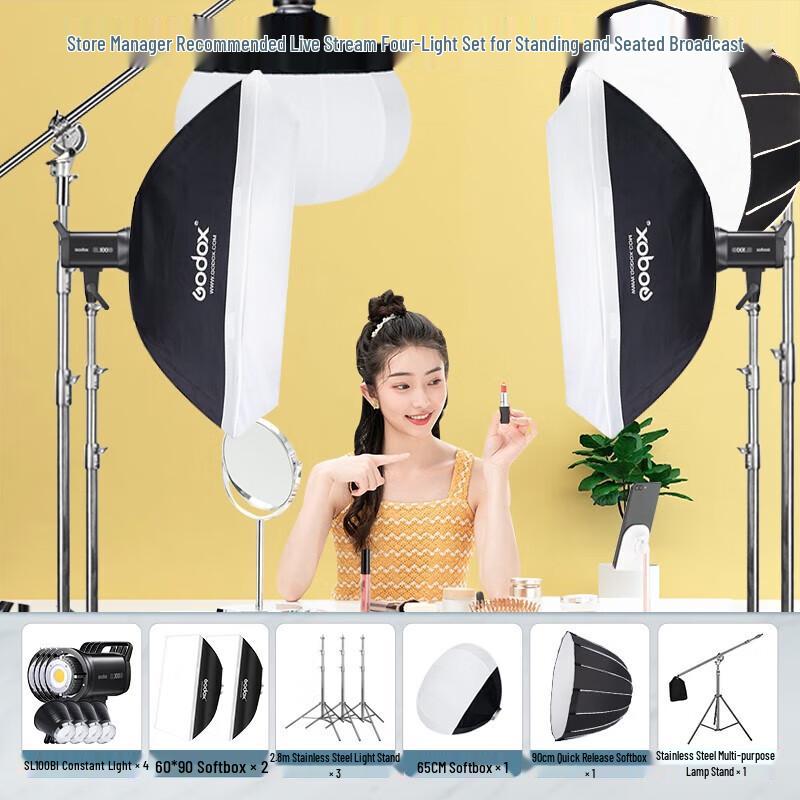 Godox SL100BI Bi-Color LED Video Studio Light