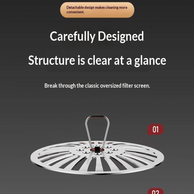 Floor Drain Odor-Proof Core Universal Inner Insert For Bathrooms, Shower Room Drain Strainer