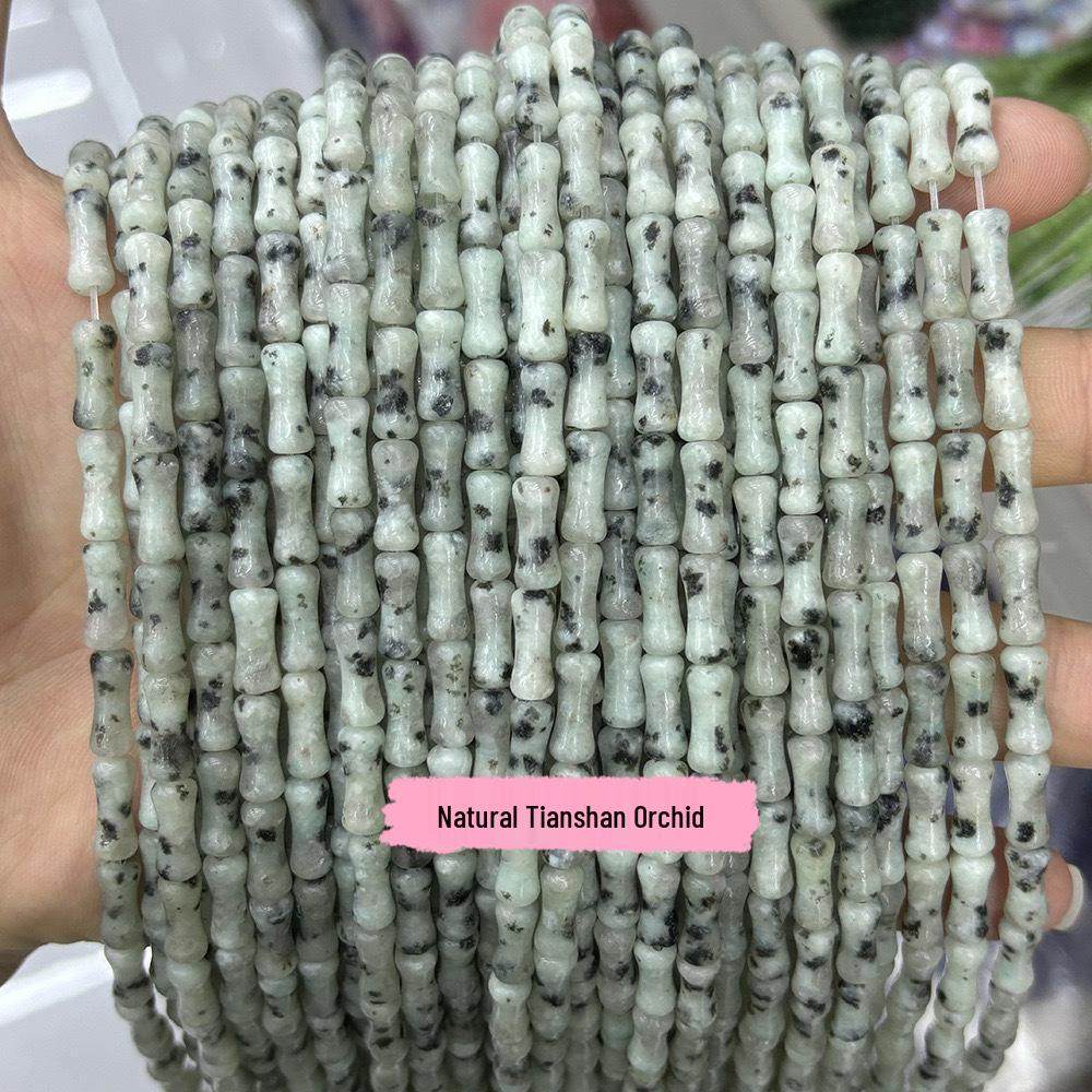 Natural Stone 5x12mm Tube Gemstone Beads for DIY Jewelry Making