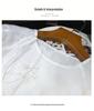 Women's White Embroidered Chinese-Style Round Neck Shirt - 2022 Autumn Casual Fashion Top