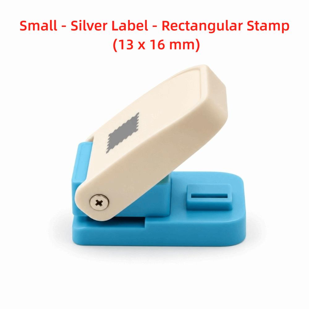 Rectangular Paper Punch Lever Action Embossing Punching Machine Postage Stamp Punch Card Making
