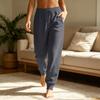 Women's Casual Color Drawstring Sweatpants with Pockets for Everyday Wear