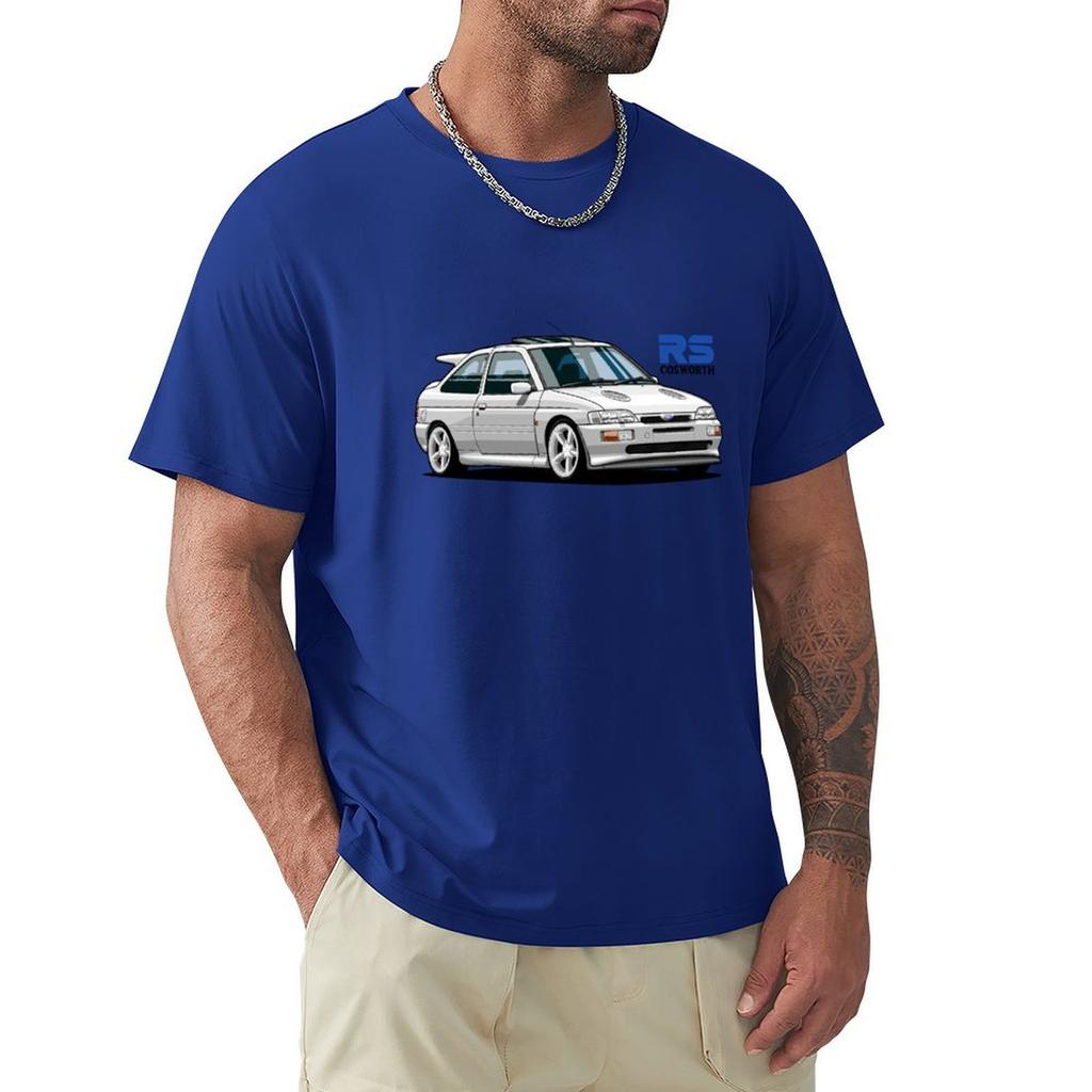 Escort Rs Cosworth (White) T-Shirt Boys Animal Print Oversized T Shirt For A Boy T Shirt Men