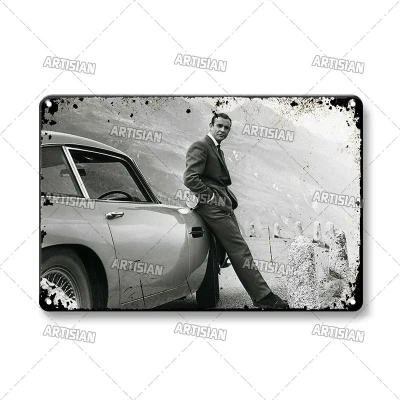 Movie Decorative Plate Rusty Metal Tin Sign Bar Home Club Industrial Decor Vintage Metal Plaque Film Poster Board Wall Signs