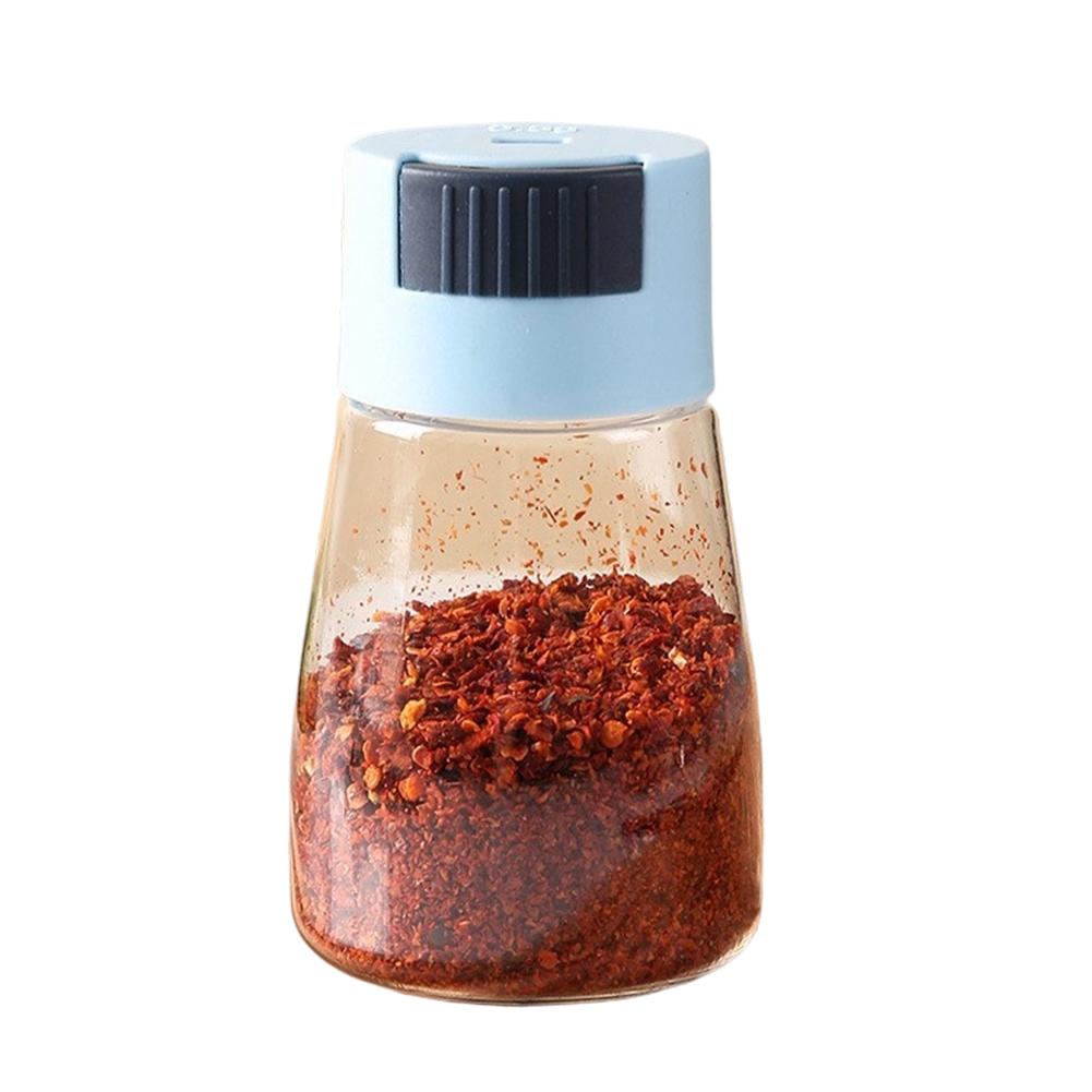 Quantitative Seasoning Bottle for Salt and Spice with Precision Control Suitable for Kitchen Cooking and Camping