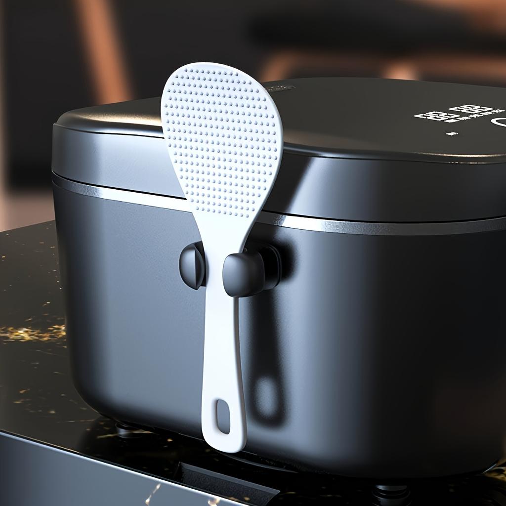 1PC Electric Rice Cooker Accessories, Rice Spoon Holder Holder, Kitchen Storage Rack, New Rice Spoon Storage Hook Clip