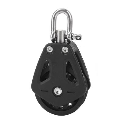 Sailboat Pulley Stainless Steel Nylon Secure Connection Kayak Pulley Roller Lifting Tool for Boat