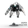 Briques de construction compatibles MOC Mini Mecha Assemblage Arme et Bouclier Robot Exosquelette Figurine Jouet DIY pour Garçons
