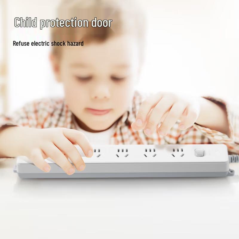 BULL 6-Outlet Power Strip with Overload Protection