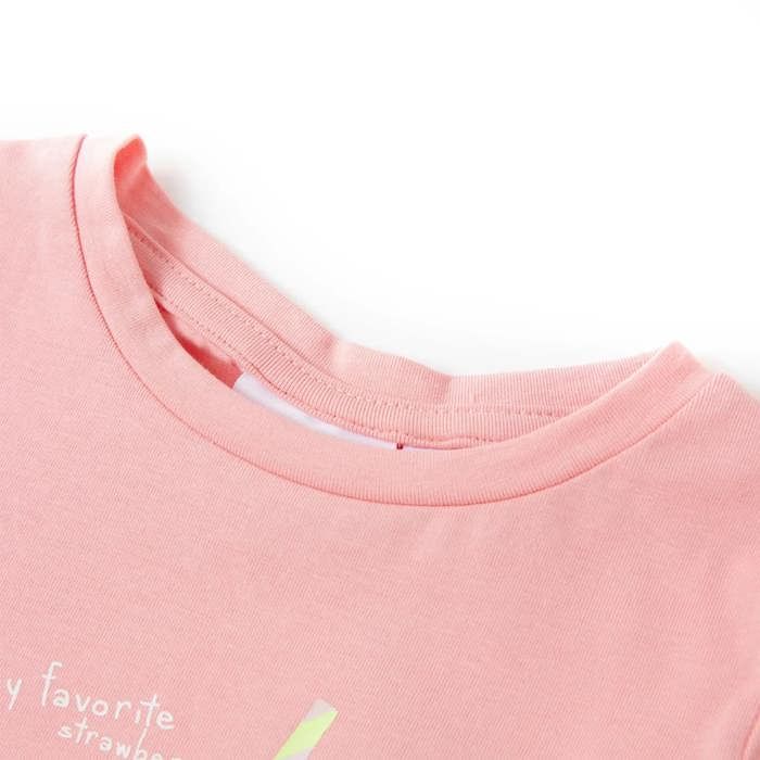 T-shirt pour enfants rose 92/104/116/128/140