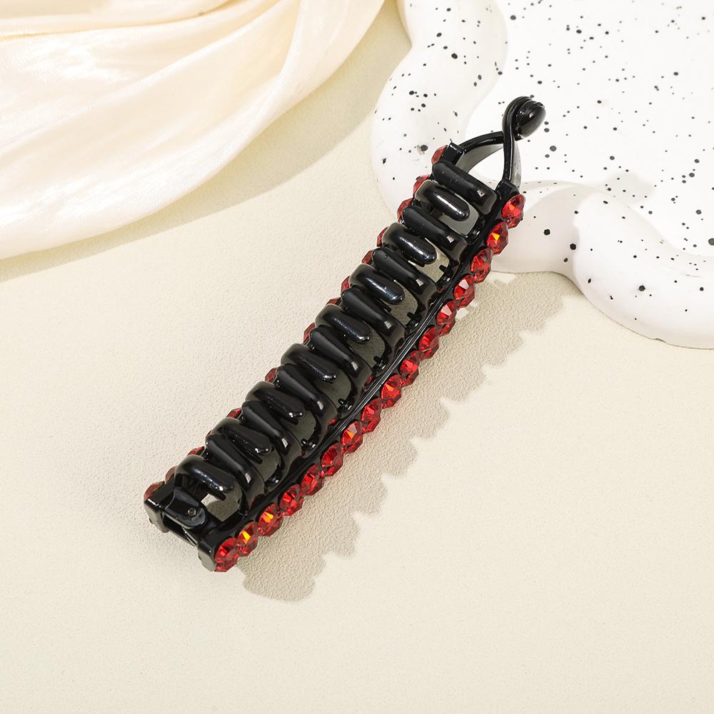 Rhinestone Twist Clamp Hair Clips Barrettes Hairpin Pea Clip Hairclip Lovely Hair Accessories