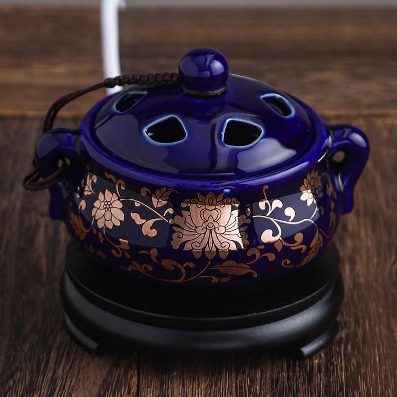 Adjustable Temperature Ceramic Incense Burner & Aroma Diffuser