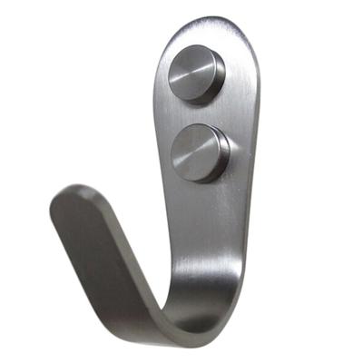 1Pcs Door Hooks Stainless Steel Kitchen Cabinet Hanger Organizer Hooks For Wall Decoration J Hooks And Bathroom Kitchen Tools