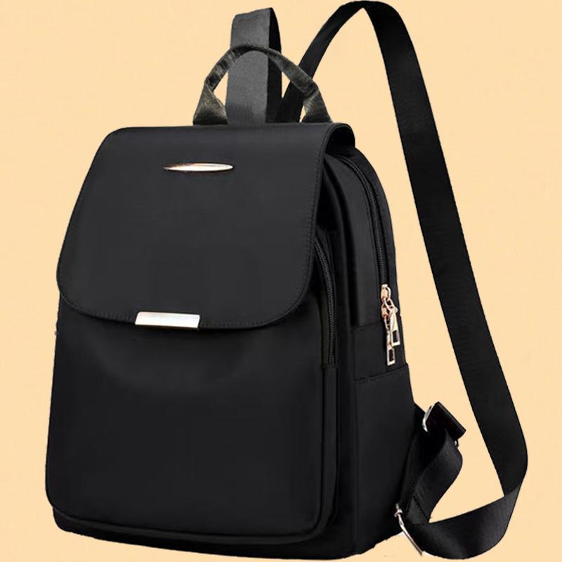 Simple Lady Backpack, with large capacity, suitable for leisure travel or work use. The backpack.