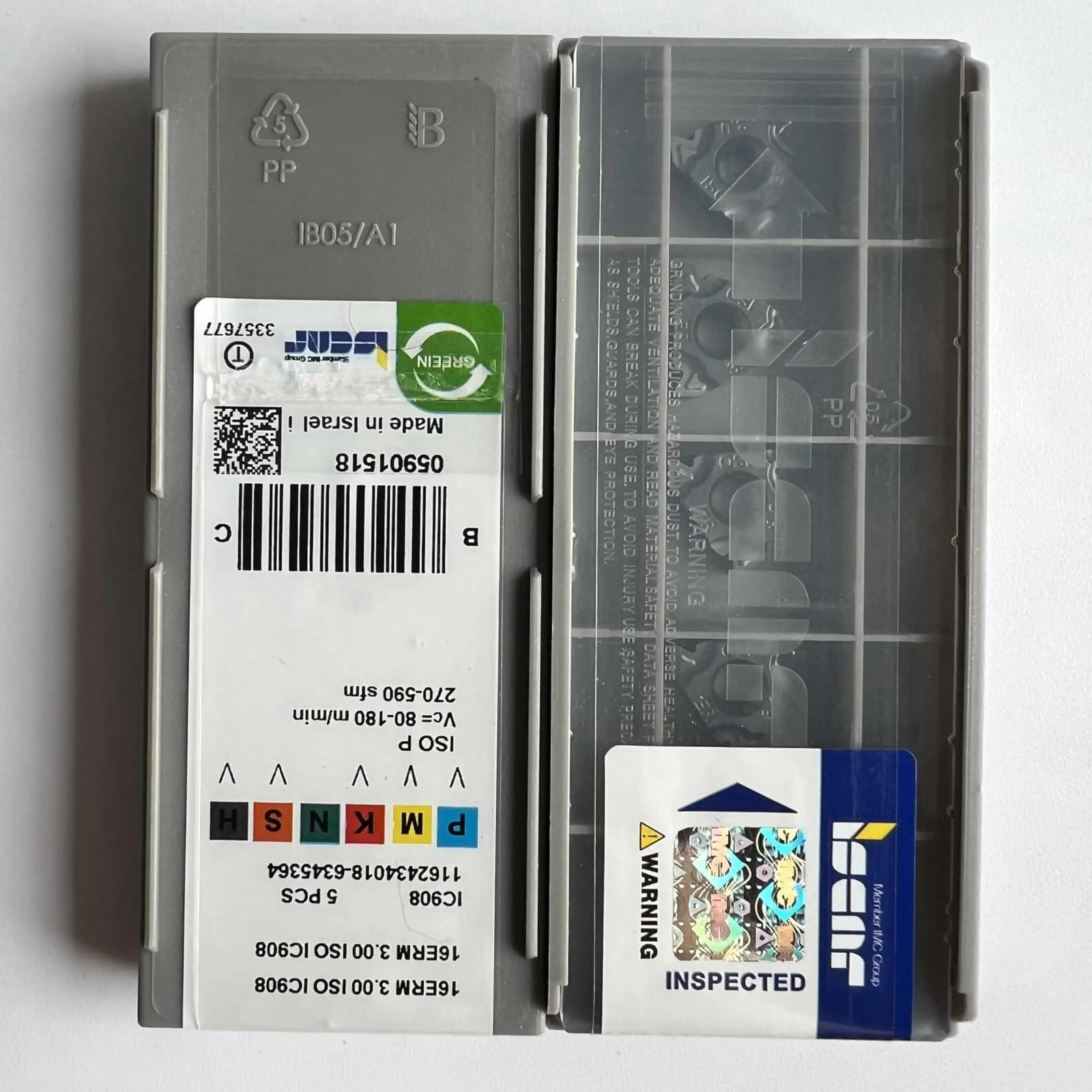 

16ERM3.00ISO IC908 /Industrial indexable Carbide Inserts 10 PCS